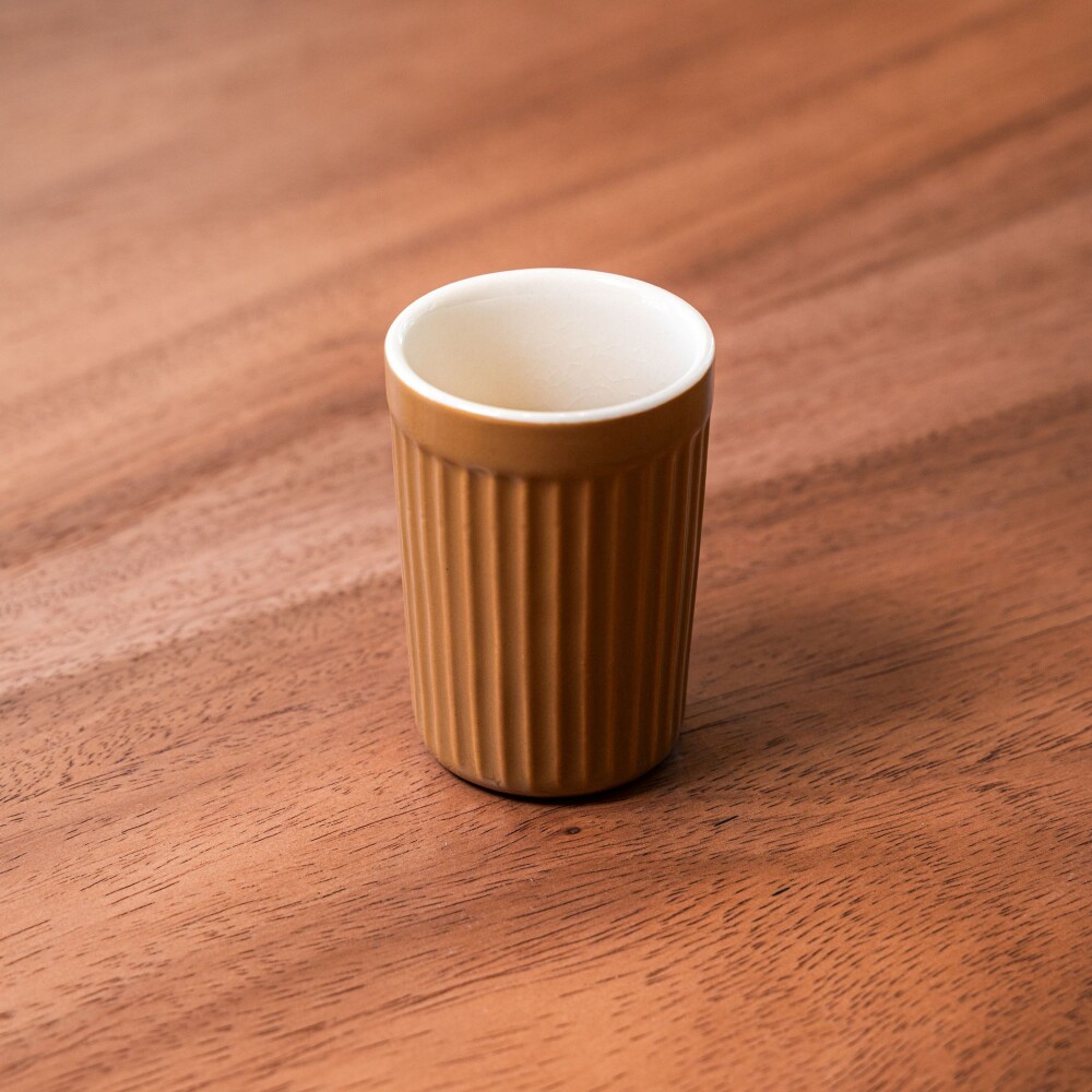 taza cerámica, marrón taza cerámica, marrón