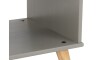 Mesa De Living Minimalista - Madera Maciza - Linea Dublin - Gris Mesa De Living Minimalista - Madera Maciza - Linea Dublin - Gris