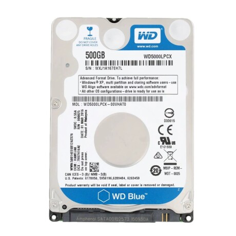 Disco duro Hdd 2.5" 500gb 5400 Slim — Compupel