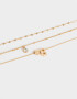 Collares Cortos De inicial Collar Corto De Inicial "g" - Dorado