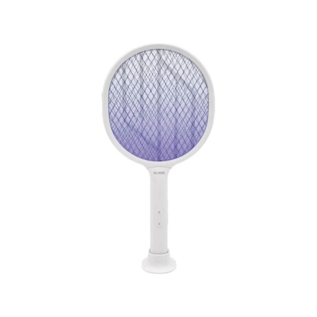 Raqueta mata mosquitos Klasse recargable | Descarga de 5V | Color blanco Raqueta mata mosquitos Klasse recargable | Descarga de 5V | Color blanco