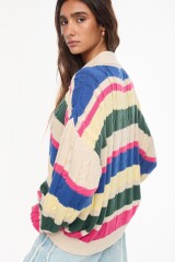 Sweater Sugus Combo Rosa