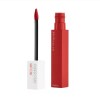 Labial líquido matte Ink Maybelline City Dancer 118