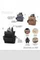 Mochila Moda Trendy Negro