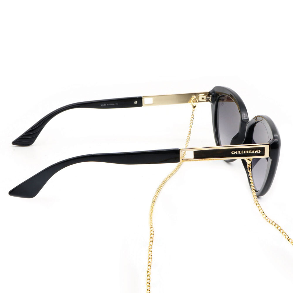 Lentes De Sol Bambu E Madeira Cat - Unisex Gradiente/Negro