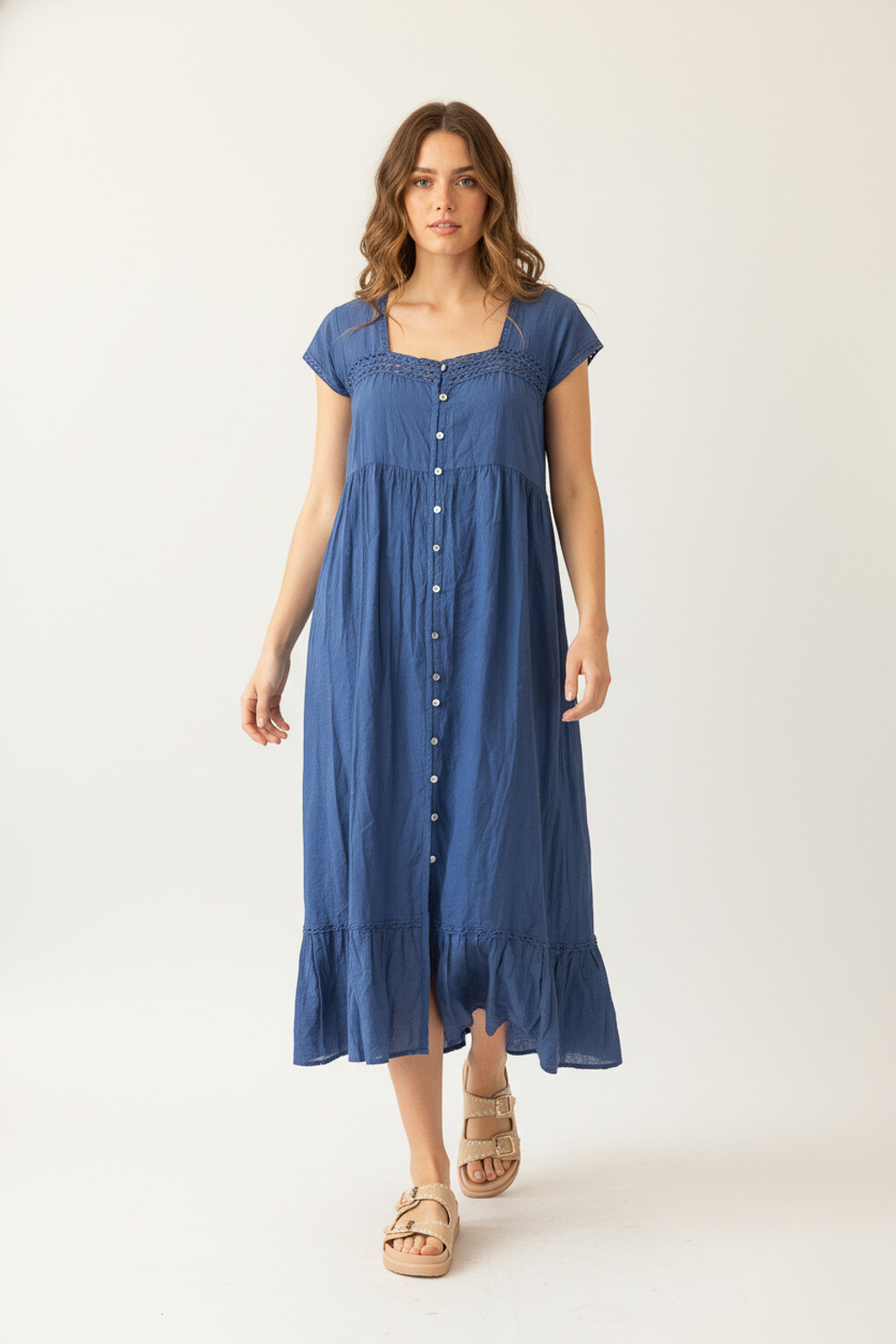 Vestido Surenia Anil