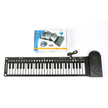 TECLADO ÓRGANO MUSICAL FLEXIBLE 49 TECLAS CON SENSIBILIDAD TECLADO ÓRGANO MUSICAL FLEXIBLE 49 TECLAS CON SENSIBILIDAD