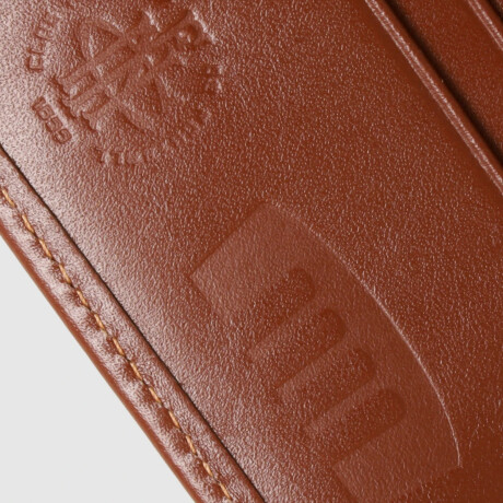 Billetera de Cuero Garnié Nacional Oficial Marrón