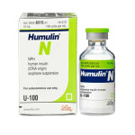 HUMULIN N NPH 100 UI.FCO.X 10 ML. FRASCO única