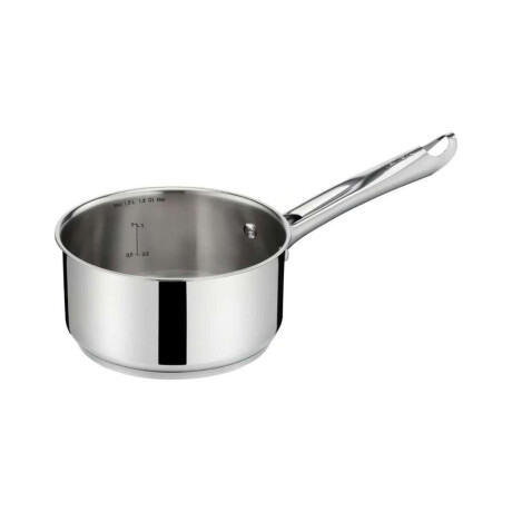 Batería De Cocina 7 Piezas Tefal Elementary Color Plateado