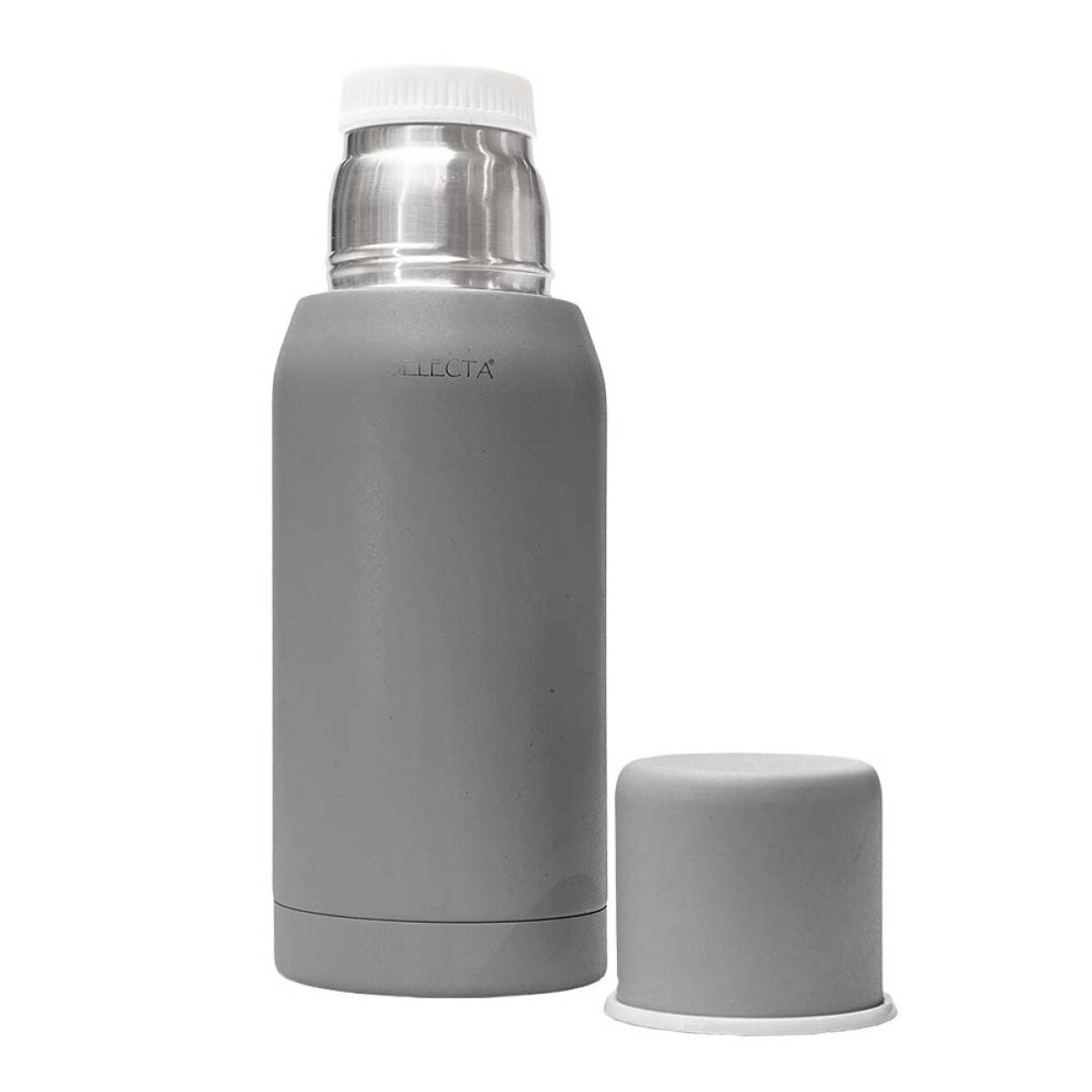 Termo Bala Aqua Acero Inox Doble Pared 750Ml 24Hs Frío Calor - Gris 