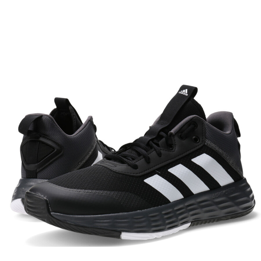 Championes de Hombre Adidas OwnTheGame Negro - Blanco - Gris