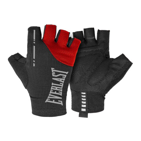 GUANTE DE PESAS EVERLAST PULSE FITNESS BK/RD M BK/RD