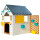 Casita Para Niños Europea C/Cerco 107x140x127 Verde