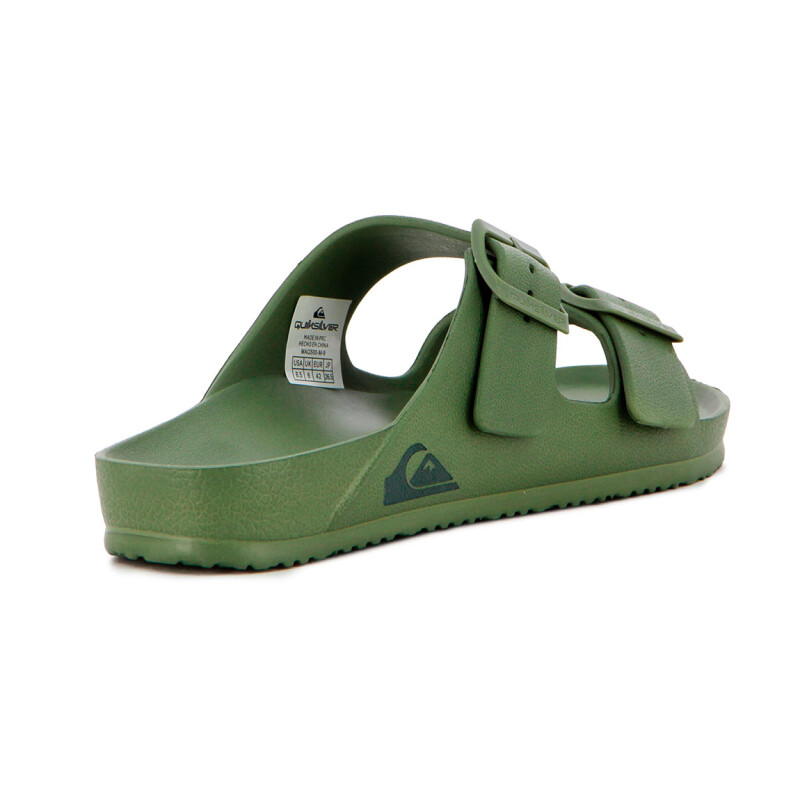 Quiksilver Sandalias Malibu Hombre - Verde Verde