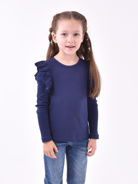 REMERA JACINTA AZUL OSCURO