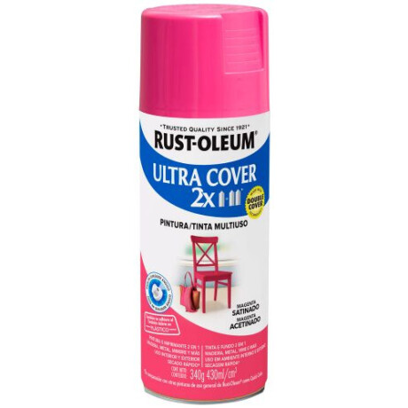 Esmalte aerosol satinado 340Gr Magenta Rust Oleum