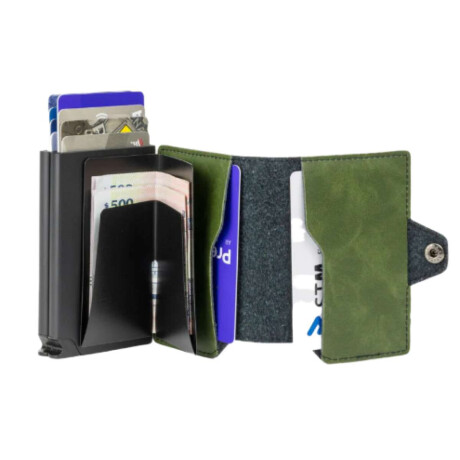 Billetera Baleine Double Kansas Army Green