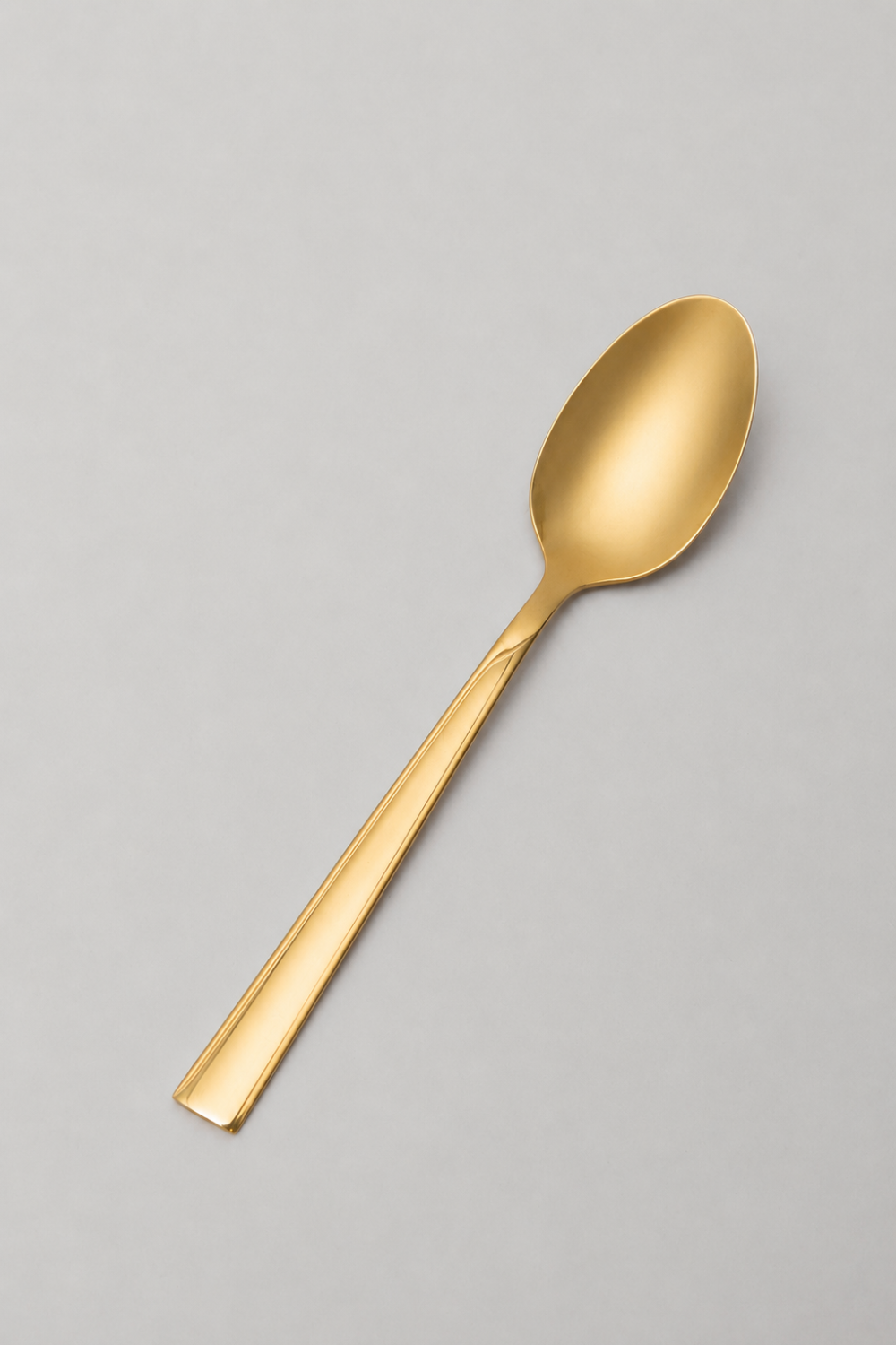 Cuchara Asher De Postre Set 4 Un. Dorado Brillante Color Unico