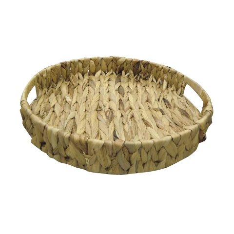 Canasto de Mimbre Circular 31 cm de diámetro U