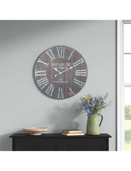 RELOJ DE PARED MDF D60X4.5CM GRIS/BLANCO RELOJ DE PARED MDF D60X4.5CM GRIS/BLANCO