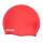 Gorra 100% Silicona Natación Piscina Niños Y Adultos Rojo