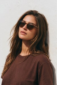 Lentes De Sol Polarizados Marron Lavado