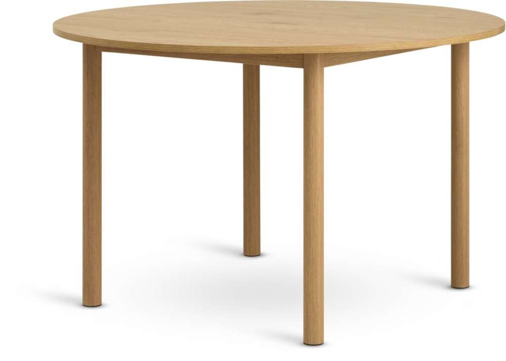 Mesa de comedor ALSTED Ø120 color roble - Roble 