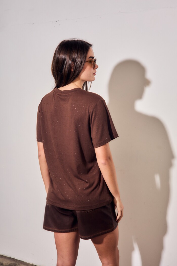 Remerón Brillos Viscosa Marron