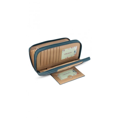 Billetera Hibisco Petróleo