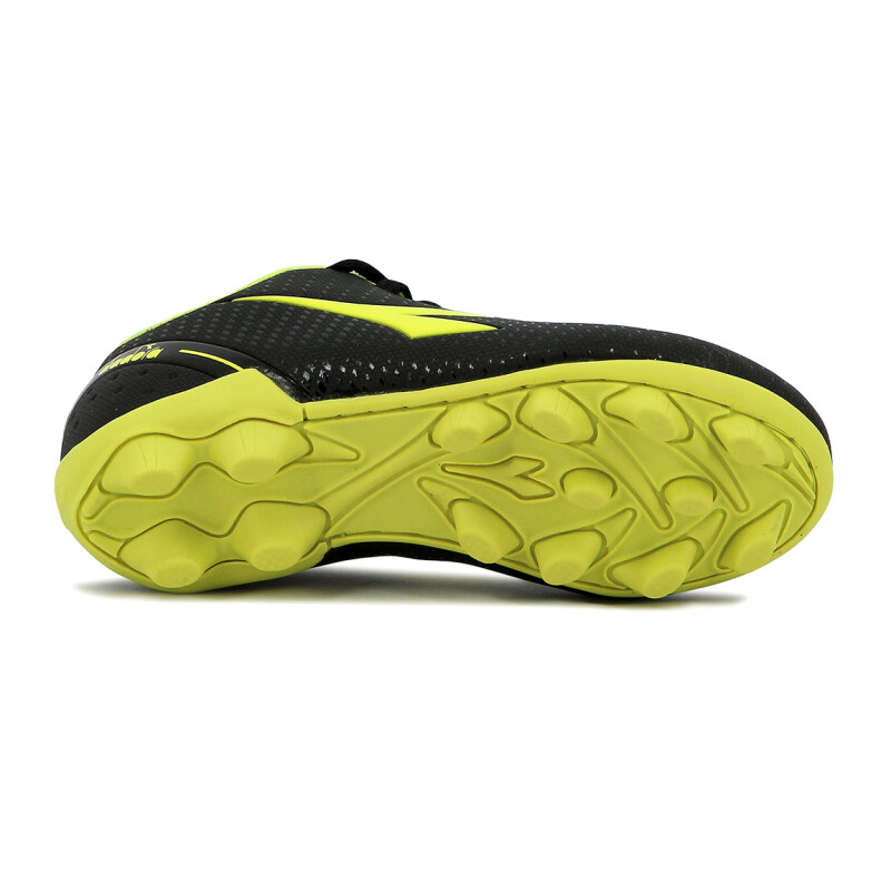 Diadora Champion Niño Soccer Pichichi 5 Md Negro-amarillo Fluo