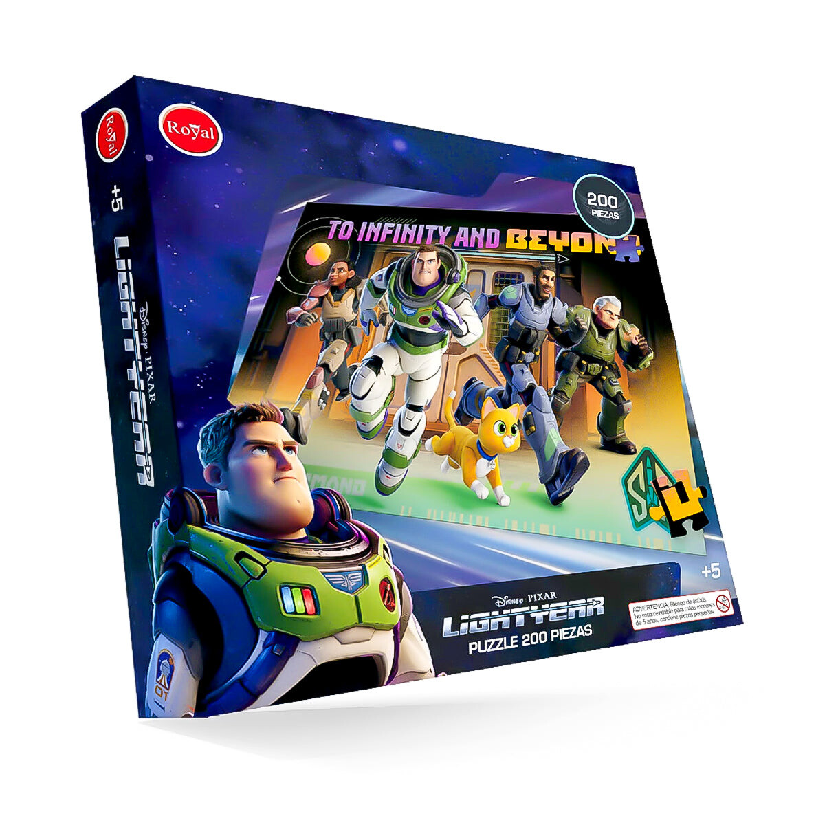 Puzzle Buzz Lightyear Disney 200 Pzs Royal Toy Story 