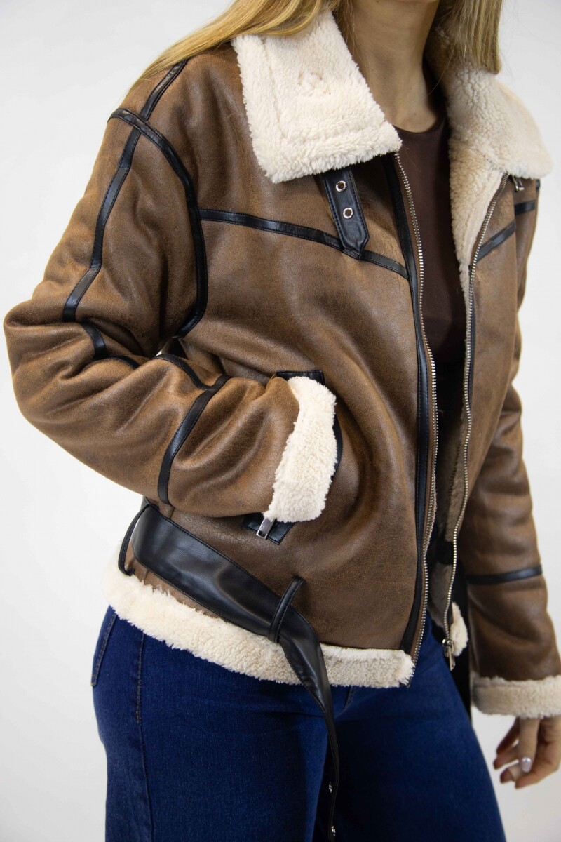 Campera Joy Camel Campera Joy Camel