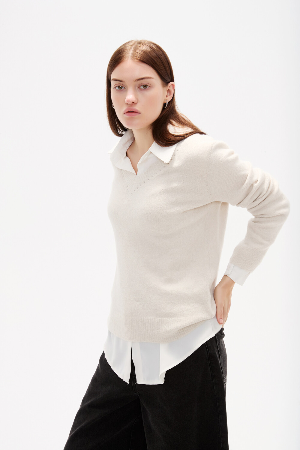 Sweater Taurin Gris Melange