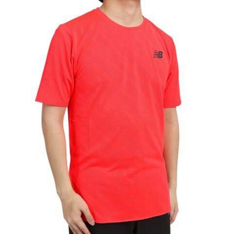 Remera New Balance Speed Jaquard Rojo