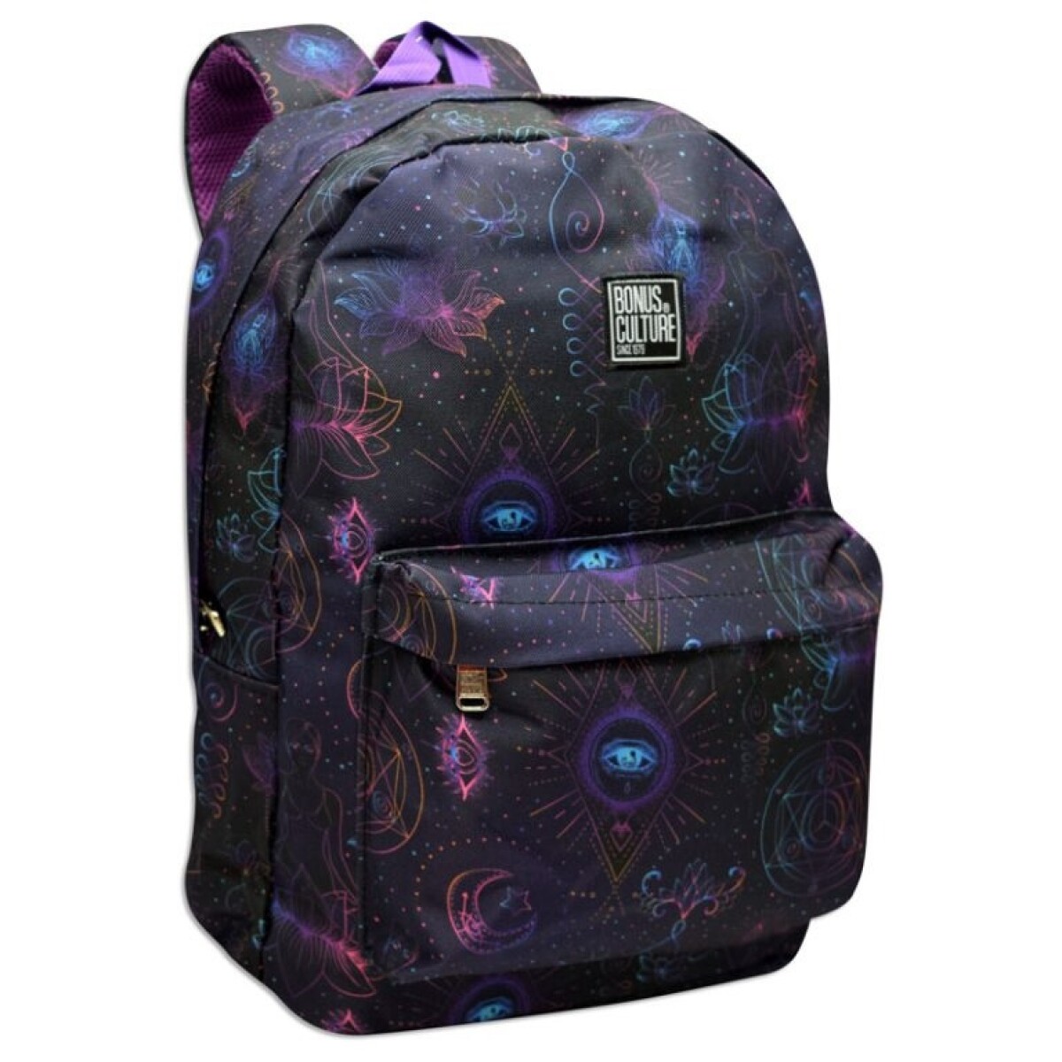 Mochila Bonus® Culture 1 cierre con bolsillo al frente 
