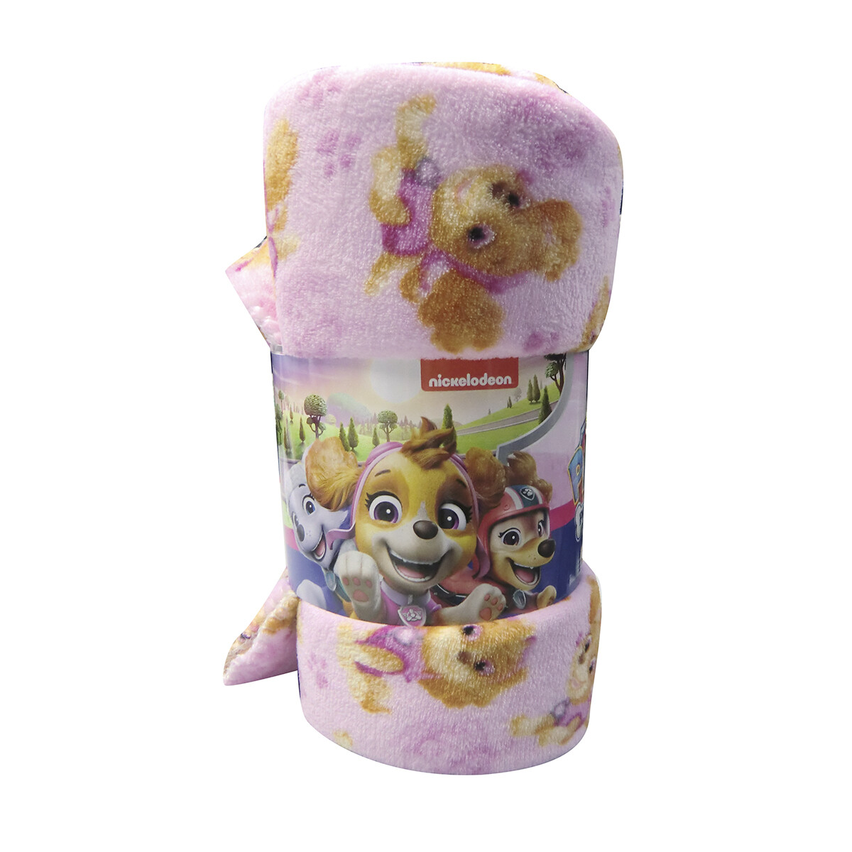 Frazada Coral Infantil 1 Plaza 150 x 200 cm - Paw Patrol 