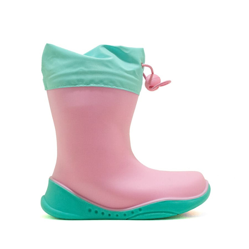 Botas de Lluvia Active de Niños - HQ-1906 Rosado-azul