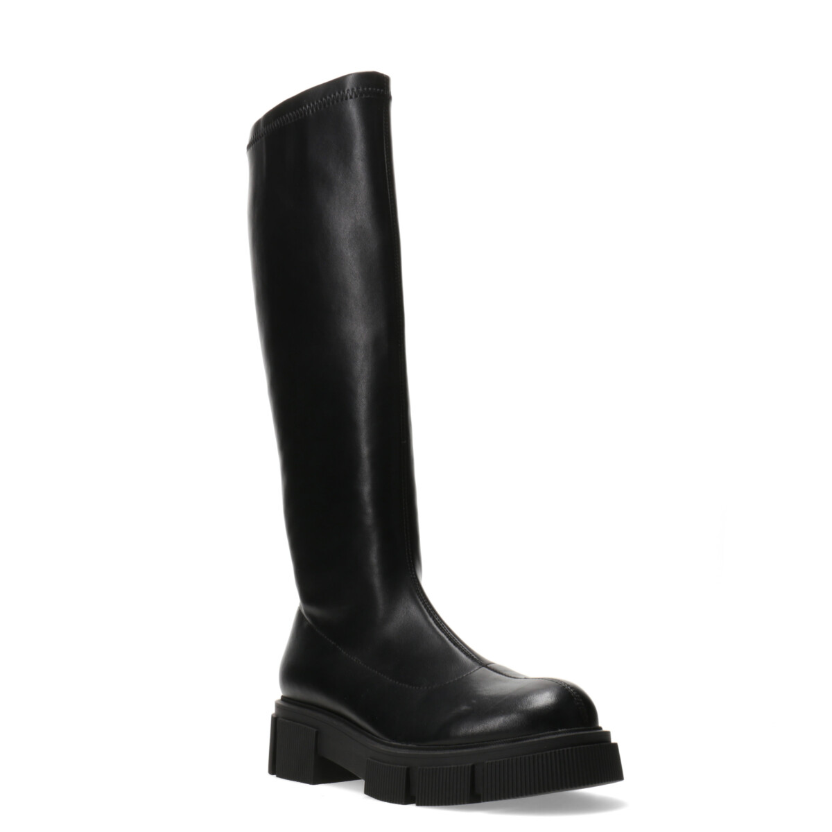 Bota LEEDS bucanera de pu elastizado MissCarol - Black 