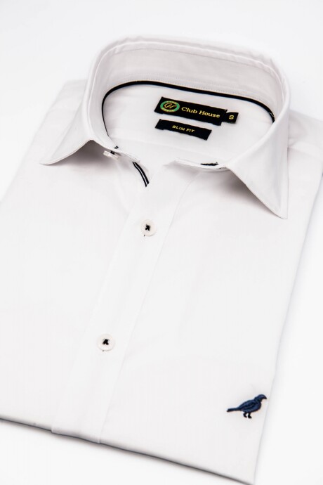 Camisa Short collar Slim Fit- Como