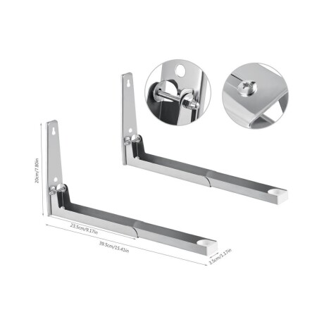 Soporte para microondas telescópico Soporte para microondas telescópico
