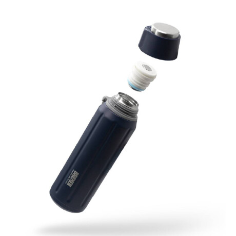 Termo Bremen Con Pico Cebador 600 ml Azul