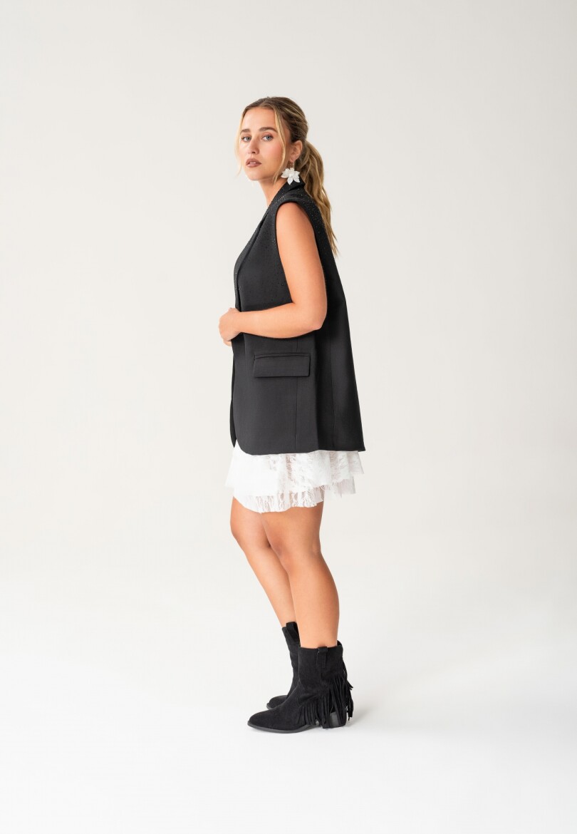 Chaleco Mora Brillo Chaleco Mora Brillo