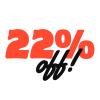 22% OFF