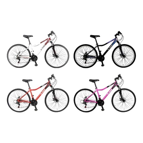 Bicicleta montaña S-PRO Zero 3 Lady rodado 27.5 Shimano 21 cambios y frenos de disco Rojo