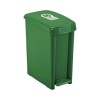Papelera Basurero Con Pedal Rimax - 10 litros Verde