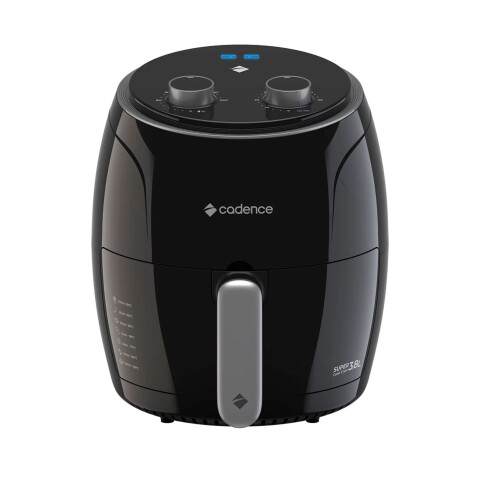 Freidora Air Fryer Cadence Super Cook 3.8L Negro Freidora Air Fryer Cadence Super Cook 3.8L Negro