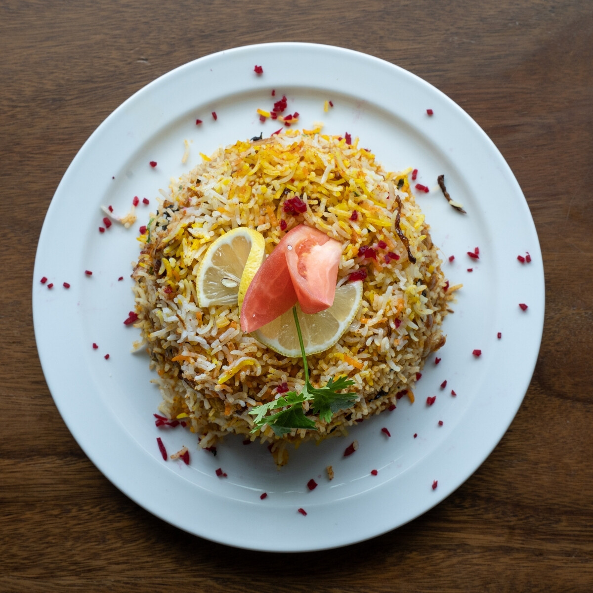 Plato Llano 26 cm Blanco Melamina 