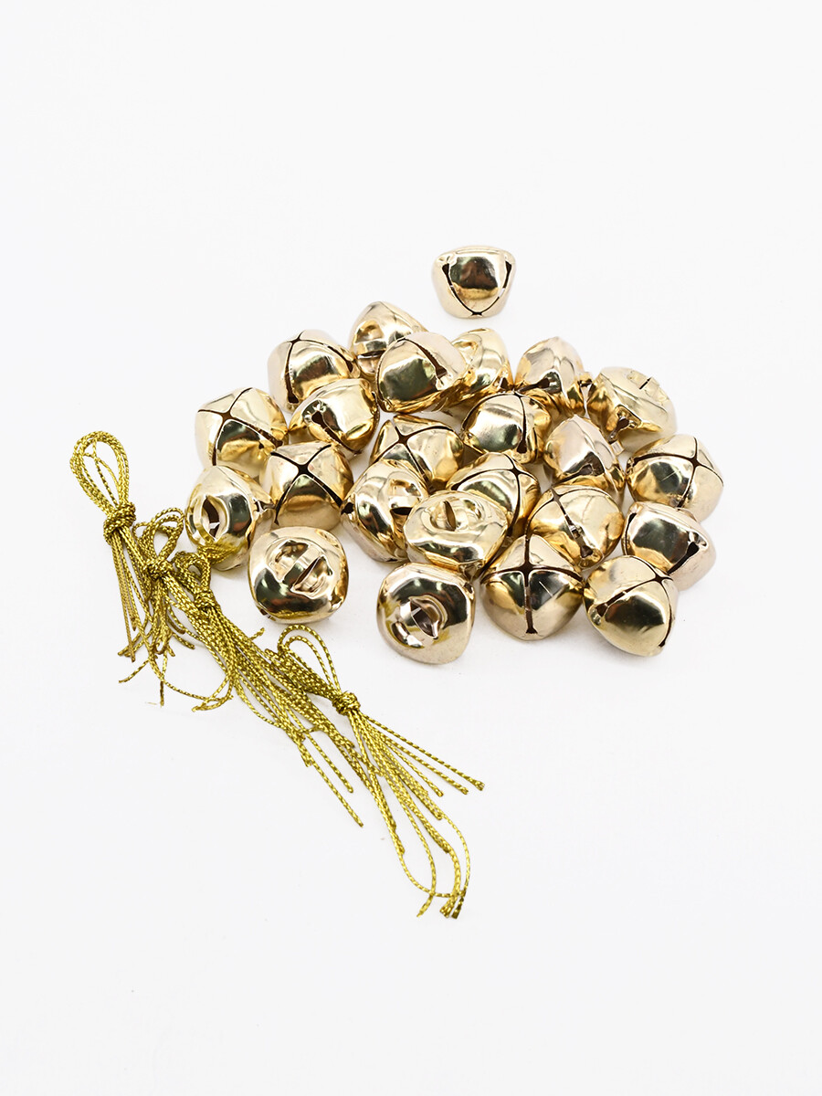 CASCABELES 24PCS - DORADO 