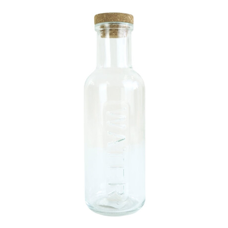 Botella de vidrio con tapon Botella de vidrio con tapon
